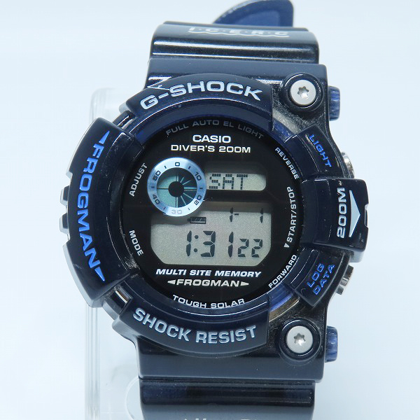 実際に弊社で買取させて頂いたG-SHOCK/G-ショック FROGMAN/フロッグマン 御蔵島モデル タフソーラー GW-202K-2JR