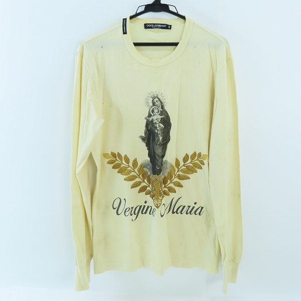 実際に弊社で買取させて頂いたDOLCE&GABBANA/ドルチェ&ガッバーナ/ドルガバ 長袖Tシャツ G8G75T/44