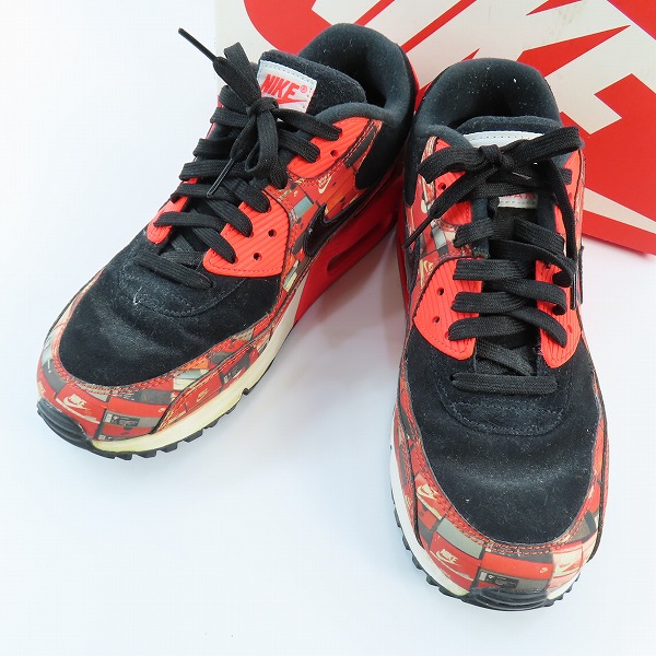 実際に弊社で買取させて頂いたNIKE×atmos/ナイキ×アトモス AIR MAX 90 PRNT WE LOVE NIKE/エアマックス90 プリント AQ0926-001/26.5