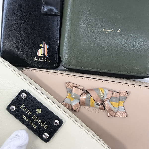 実際に弊社で買取させて頂いた【おまとめ】マークジェイコブス/ケイトスペード/アニエスベー/ポールスミス 他 財布/ウォレット/携帯ケース 等の画像 2枚目