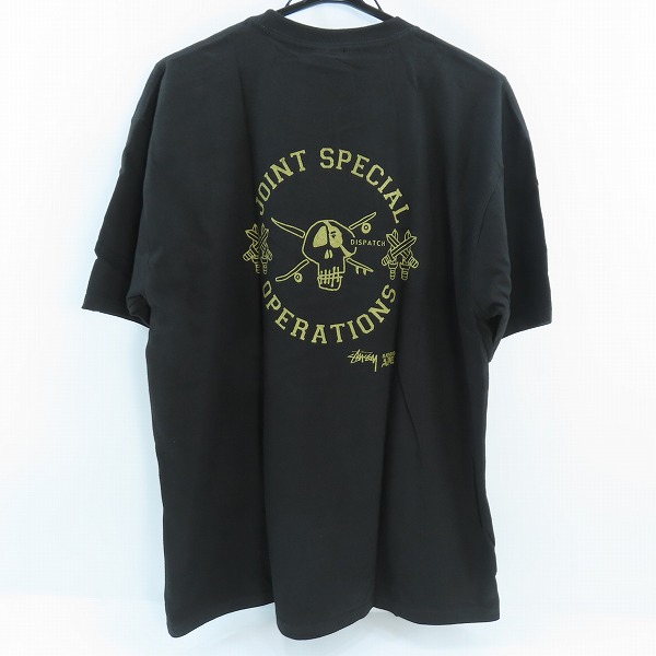 実際に弊社で買取させて頂いた【未使用】STUSSY×A BATHING APE/ステューシー×アベイシングエイプ 30周年記念 ロゴ Tシャツ L の画像 1枚目