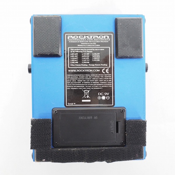 実際に弊社で買取させて頂いたRocktron/ロックトロン HUSH THE PEDAL ノイズゲート ノイズリダクション【動作確認済】の画像 5枚目