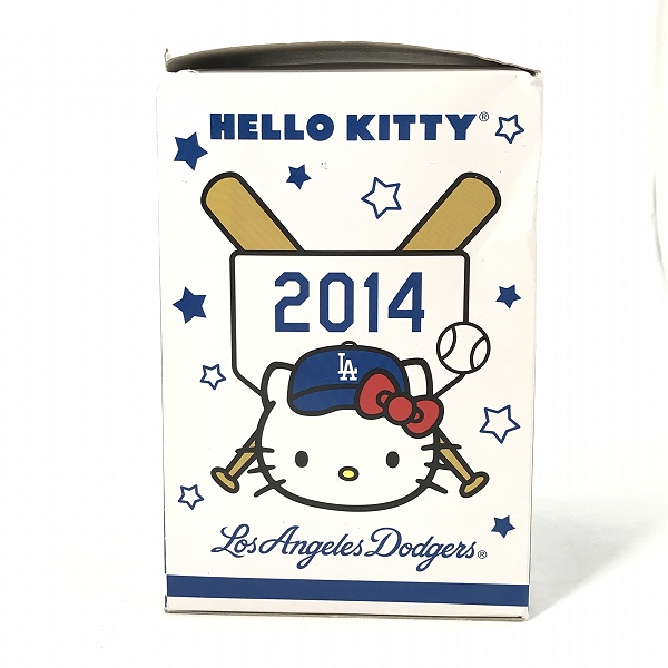 実際に弊社で買取させて頂いた【未開封】SANRIO/サンリオ ロサンゼルス・ドジャース ハローキティ 2014 ボブルヘッドフィギュア/首振り人形の画像 3枚目