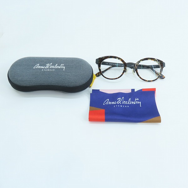 実際に弊社で買取させて頂いたANNE&VALENTIN/アンバレンタイン FANTASIA 度入り眼鏡 メガネフレーム 8C35の画像 8枚目