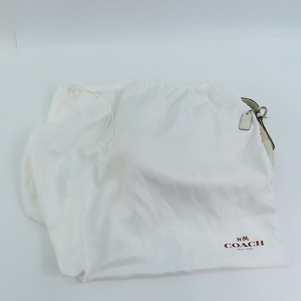 実際に弊社で買取させて頂いたCOACH/コーチ ミニシグネチャー ハンドバッグ F06808 の画像 9枚目