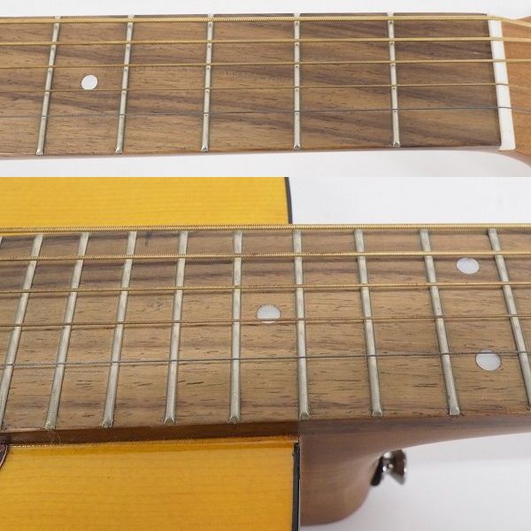 実際に弊社で買取させて頂いた★【難有り】YAMAHA/ヤマハ FG-Junior JR-1 アコースティック ミニギター/アコギ 赤ラベル ソフトケース付の画像 3枚目