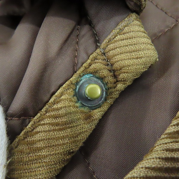 実際に弊社で買取させて頂いたEDIFICE×LAVENHAM/エディフィス×ラベンハム 別注 キルティングジャケット 38の画像 7枚目