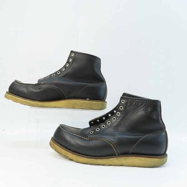 実際に弊社で買取させて頂いたRED WING/レッドウィング 羽タグ アイリッシュセッター モックトゥ レザー ブーツ/10EEの画像 3枚目