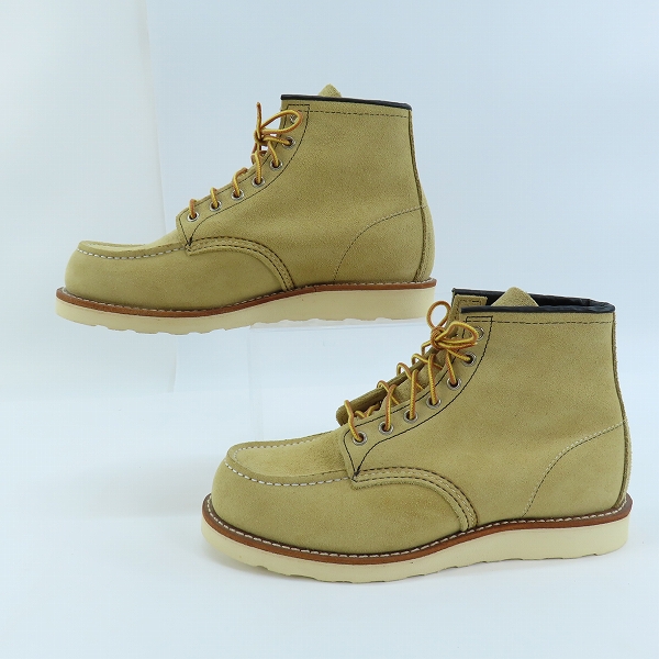 実際に弊社で買取させて頂いたRED WING/レッドウィング 犬タグ アイリッシュセッター モックトゥ 8173/9.5Eの画像 3枚目