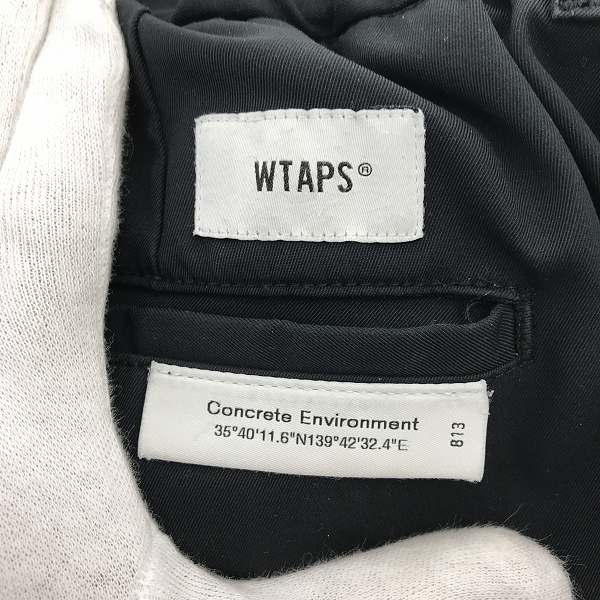 実際に弊社で買取させて頂いたWTAPS/ダブルタップス TROUSERS パンツ 231TQDT-PTM02/03の画像 2枚目