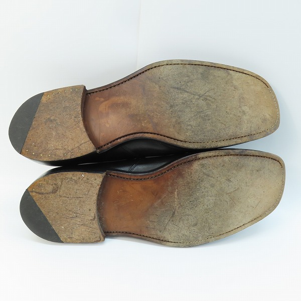 実際に弊社で買取させて頂いた CHEANEY/チーニー レザーシューズ ブラック/10.5の画像 2枚目