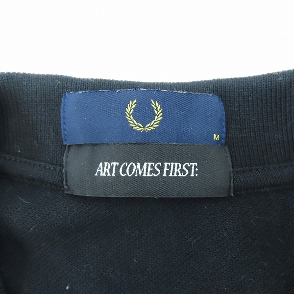実際に弊社で買取させて頂いたFRED PERRY/フレッドペリー ART COMES FIRST ポロシャツ/Mの画像 2枚目