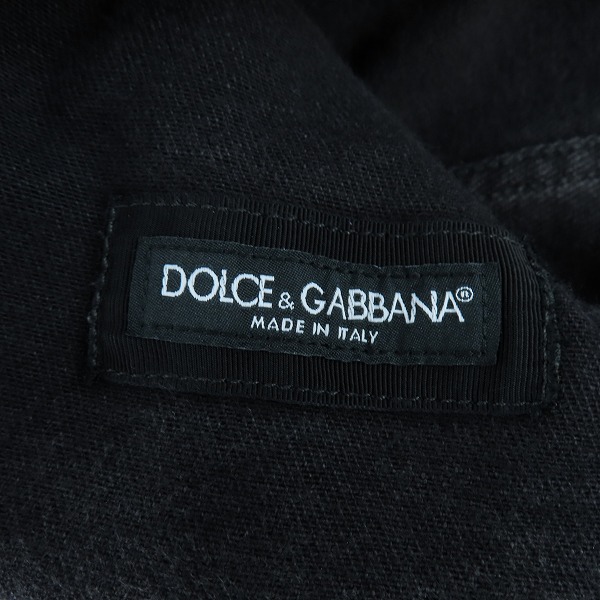 実際に弊社で買取させて頂いたDOLCE&GABBANA/ドルチェ&ガッバーナ DG グラフィティ デニム ジャケット G9VZ8D/G8GV8/44の画像 3枚目