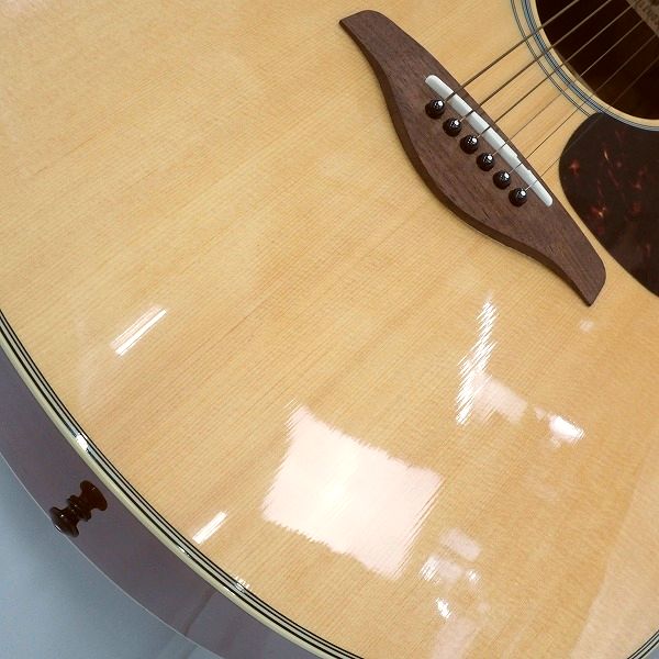 実際に弊社で買取させて頂いた★YAMAHA/ヤマハ FS820 アコースティックギター/アコギ ソフトケース付の画像 6枚目