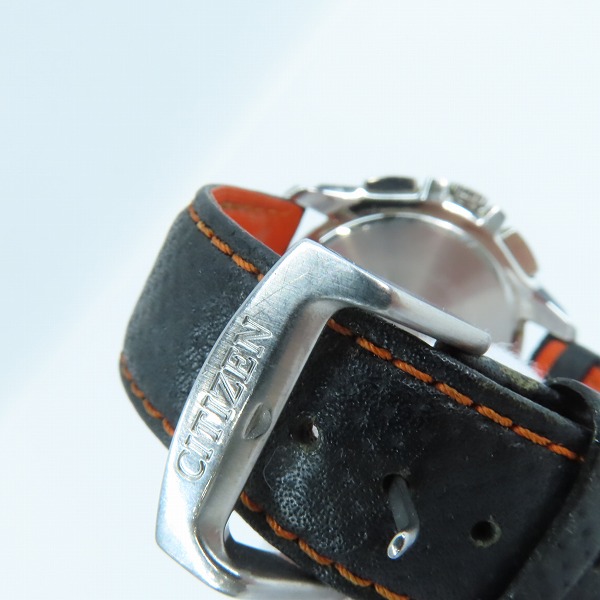 実際に弊社で買取させて頂いたCITIZEN/シチズン エコドライブ クロノグラフ 腕時計 CA0270-08Eの画像 6枚目