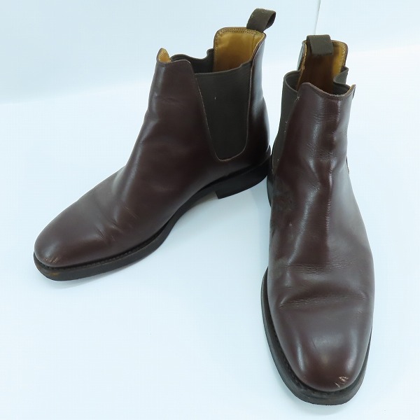 実際に弊社で買取させて頂いたREGAL/リーガル サイドゴアブーツ ブラウン 672/25.5