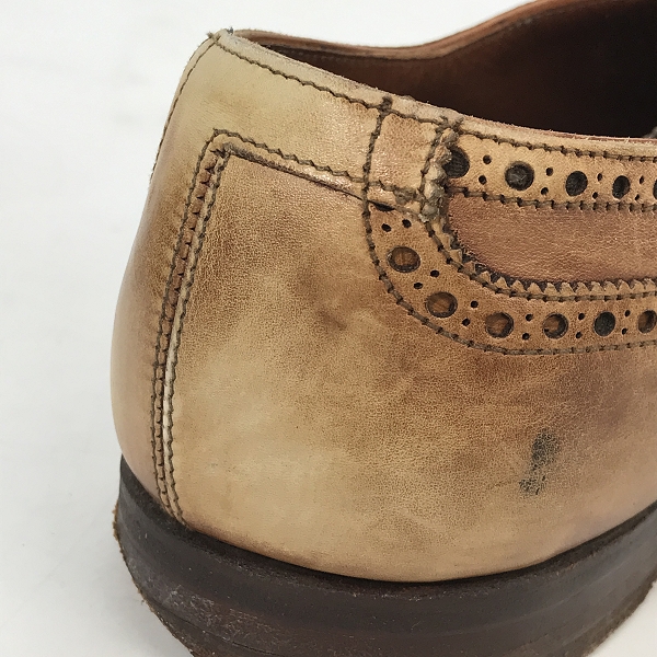 実際に弊社で買取させて頂いたCROCKETT&JONES/クロケット＆ジョーンズ CLIFFORD ウィングチップ シューズ 9.5Eの画像 7枚目