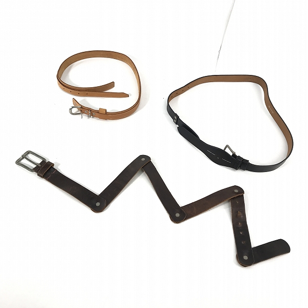 実際に弊社で買取させて頂いた【おまとめ】AG by EXPERIMENT/エージーバイエクスペリメント ベルト の画像 1枚目