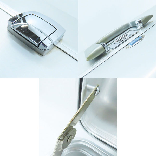 実際に弊社で買取させて頂いたZERO HALLIBURTON/ゼロハリバートン スーツケース シルバーの画像 5枚目