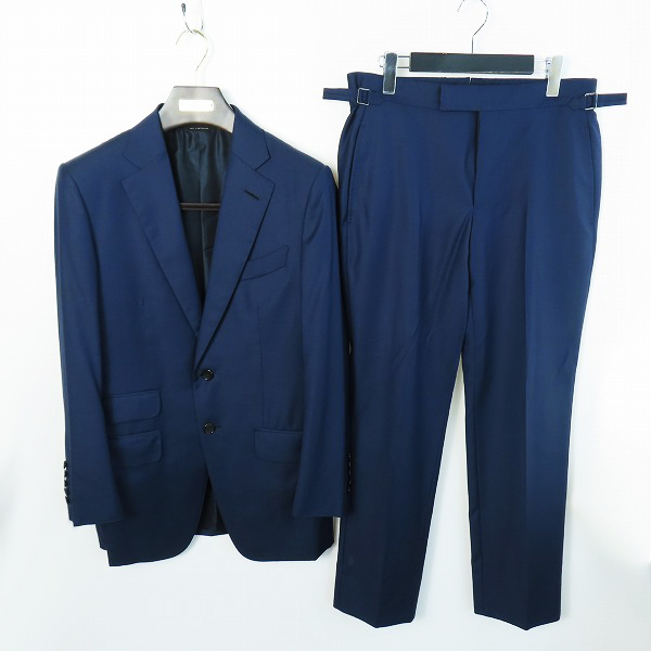実際に弊社で買取させて頂いたTOM FORD/トムフォード Fit Y Blue Blazer ブルーブレザー スーツ/セットアップ 722R02/21YA4C 46R
