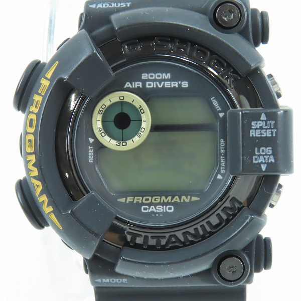 実際に弊社で買取させて頂いたG-SHOCK/Gショック FROGMAN MEN IN BLACK 2 フロッグマン DW-8200BM-1T【動作未確認】