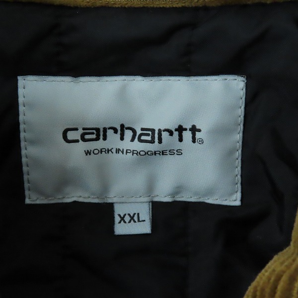 実際に弊社で買取させて頂いたCarhartt/カーハート WHITSOME SHIRT JAC コーデュロイ ジャケット/XXLの画像 2枚目