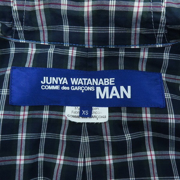 実際に弊社で買取させて頂いたJUNYA WATANABE MAN COMME des GARCONS/ジュンヤワタナベ コムデギャルソン マウンテンジャケット WI-J025/AD2011/XSの画像 3枚目