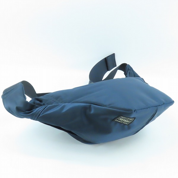 実際に弊社で買取させて頂いた(1)【未使用】PORTER/ポーター TANKER WAIST BAG (L) タンカー ウエストバッグ L アイアンブルー/622-76628の画像 2枚目