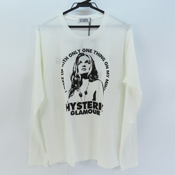 実際に弊社で買取させて頂いた【未使用】HYSTERIC GLAMOUR/ヒステリックグラマー ガールプリント ロングスリーブTシャツ 0204CL01 L