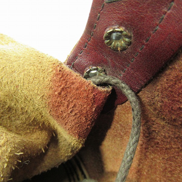 実際に弊社で買取させて頂いたRED WING/レッドウィング 羽タグ アイアンレンジマンソンブーツ 8012/8.5Dの画像 7枚目