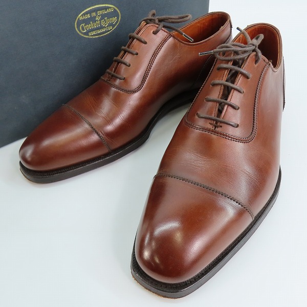 実際に弊社で買取させて頂いたCROCKETT&JONES/クロケットアンドジョーンズ STAMFORD/スタンフォード 9780-11B/6.5D