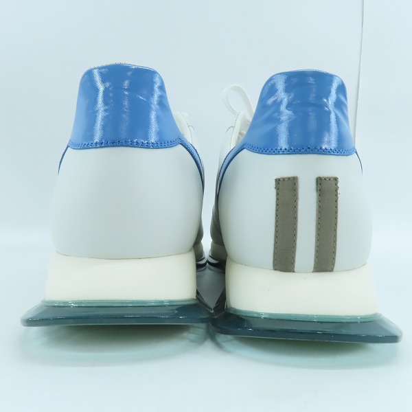 実際に弊社で買取させて頂いたRick Owens/リックオウエンス Performa Runner Lace up クリアソール レザースニーカー RU20F3811-LPOV60-106616/41の画像 1枚目