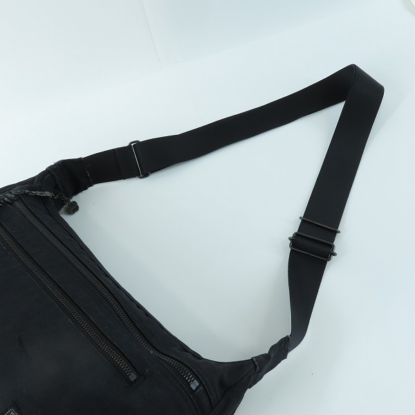 実際に弊社で買取させて頂いたALOHA PORTER/アロハ ポーター ショルダーバッグ ブラックの画像 3枚目