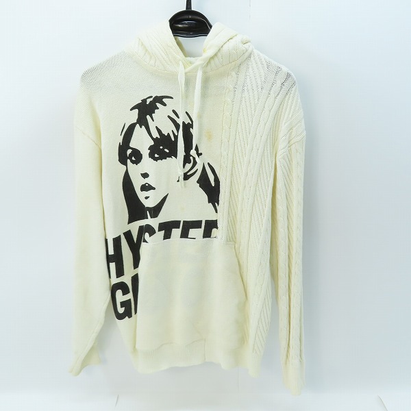 実際に弊社で買取させて頂いたHYSTERIC GLAMOUR/ヒステリックグラマー 20SS HYSTERIC WOMAN/ニットパーカー 02201NS11/M