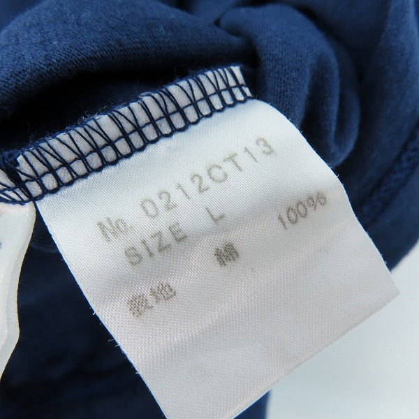 実際に弊社で買取させて頂いたHYSTERIC GLAMOUR/ヒステリックグラマー ヒスガール リンガーTシャツ 0212CT13 Lの画像 3枚目