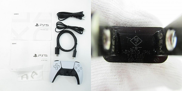 実際に弊社で買取させて頂いたSIE/ソニー PlayStation/プレイステーション/PS5 Digital Edition/デジタルエディション CFI-2000B01/1TB【簡易動作確認済】の画像 8枚目
