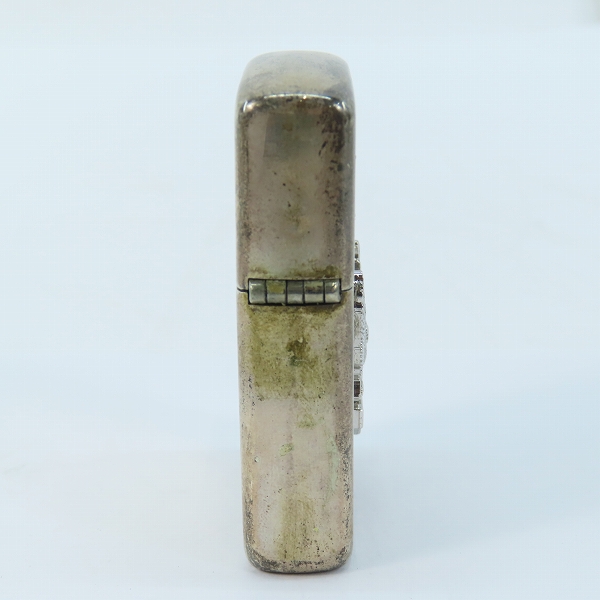 実際に弊社で買取させて頂いた【ジャンク】ZIPPO/ジッポー HARLEY DAVIDSON/ハーレーダビッドソン メタル貼り 1996年製の画像 2枚目