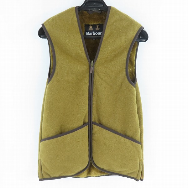 実際に弊社で買取させて頂いたBarbour/バブアー フロントジップ リバーシブル ライナー ベスト 232MLI0004/36の画像 2枚目