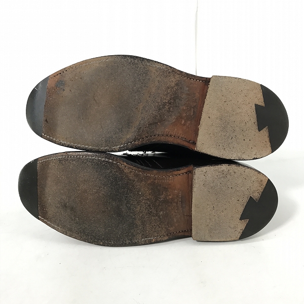 実際に弊社で買取させて頂いたAlden/オールデン コードバンレザー チャッカブーツ 1339/6の画像 2枚目