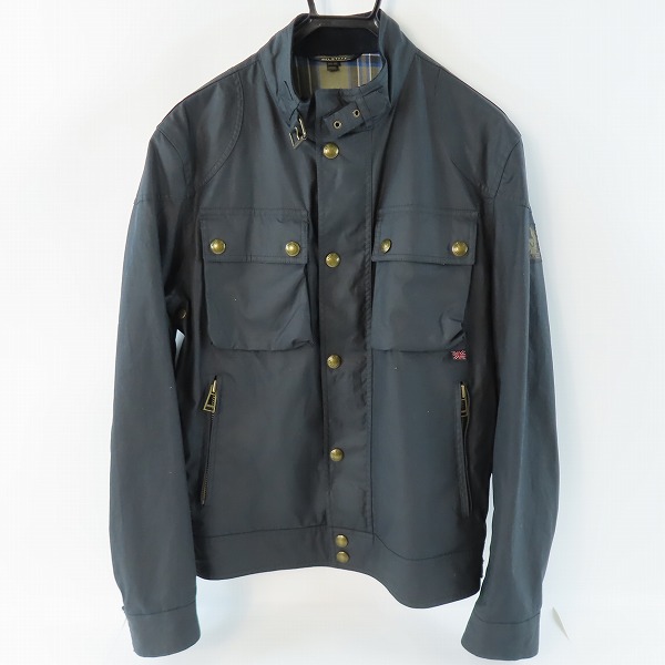 実際に弊社で買取させて頂いたBELSTAFF/ベルスタッフ RACEMASTER JACKET/レースマスター ワックスコットンジャケット/ブルゾン/42