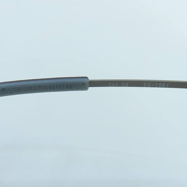 実際に弊社で買取させて頂いたspec espace/スペックエスパス 眼鏡/アイウェア ES-1961の画像 3枚目