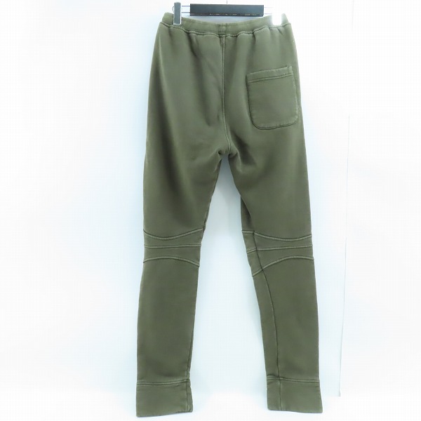 実際に弊社で買取させて頂いたBALMAIN/バルマン バイカースウェットパンツ J660B203/Mの画像 1枚目