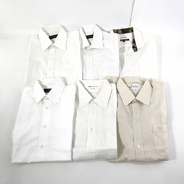 実際に弊社で買取させて頂いた【おまとめ】dunhill/ダンヒル R.NEW BOLD/アールニューボールド L'cratico/エルクラティコ 他 シャツ