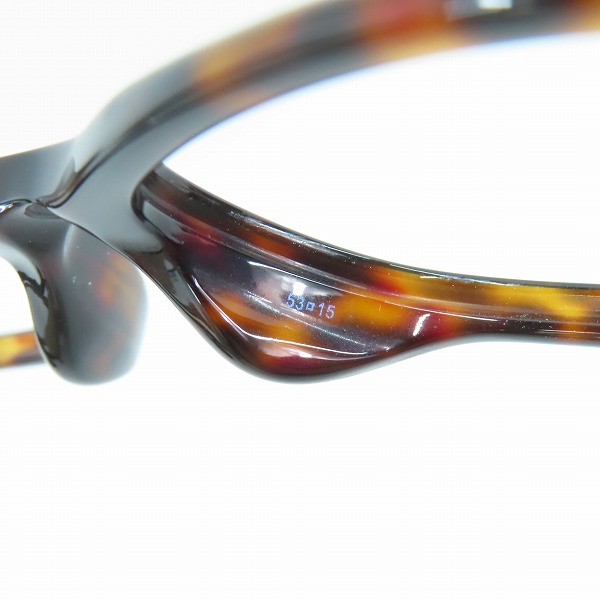 実際に弊社で買取させて頂いたGUCCI/グッチ べっ甲柄 メガネフレーム/アイウェア GG3667/Fの画像 8枚目