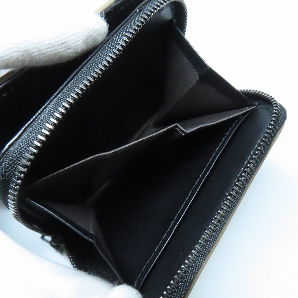 実際に弊社で買取させて頂いたmaster-piece/マスターピース  fondラウンドミドルウォレット/財布 No.525031の画像 4枚目