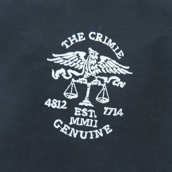 実際に弊社で買取させて頂いたTHE CRIMIE/クライミー ロゴ 刺繍 ベスト CR1-02L5-JK13/XXLの画像 3枚目