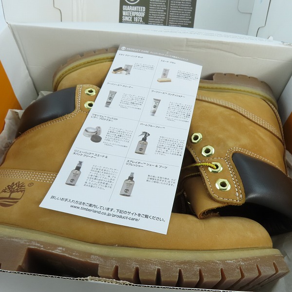 実際に弊社で買取させて頂いたTimberland /ティンバーランド  Premium 6in Waterproof Boot  プレミアムブーツ/ブーツ TB010061-713/7.5の画像 8枚目