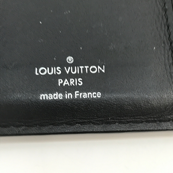実際に弊社で買取させて頂いたLOUIS VUITTON/ルイヴィトン オーガナイザー・ドゥ ポッシュ カードケース/パスケース/名刺入れ ブルーマリーヌ ユタ/M64140の画像 7枚目