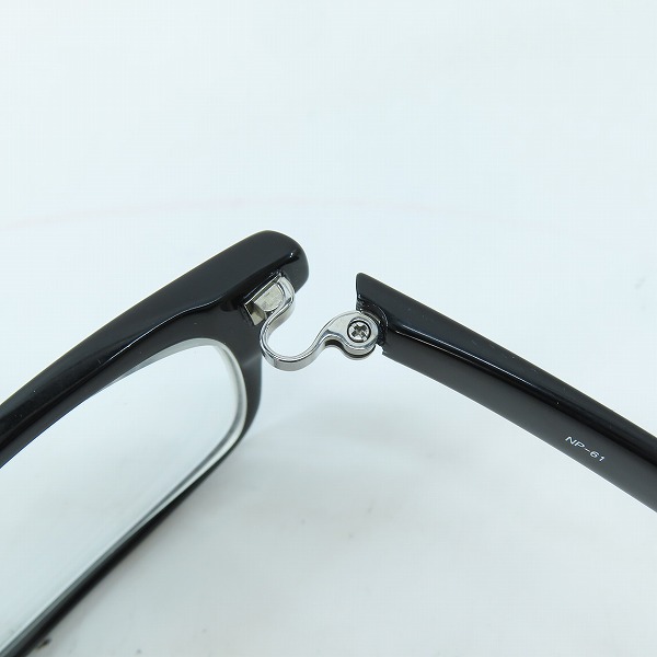 実際に弊社で買取させて頂いた999.9/フォーナインズ フルリム アイウエア/メガネフレーム NP-61の画像 4枚目