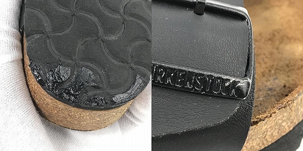 実際に弊社で買取させて頂いたBIRKENSTOCK/ビルケンシュトック Arizona BS アリゾナ BS ストラップサンダル 0051793 38の画像 7枚目